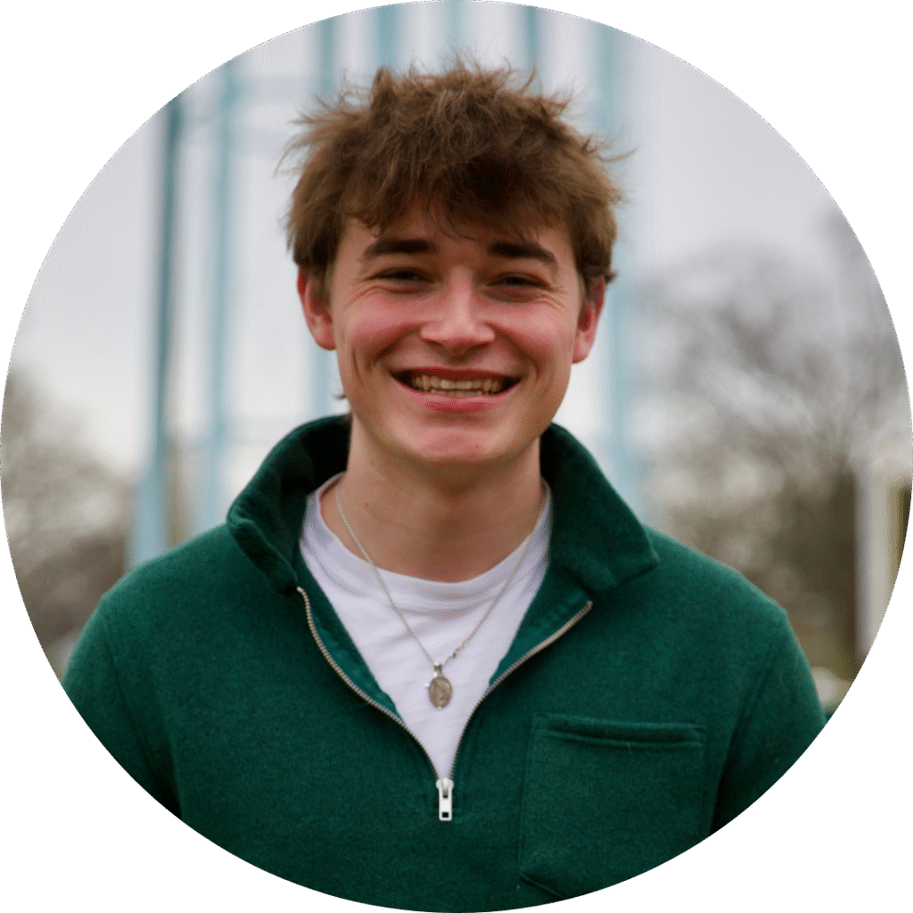 Headshot of Cole Pegram, Office Manager at Cosmic Baseball