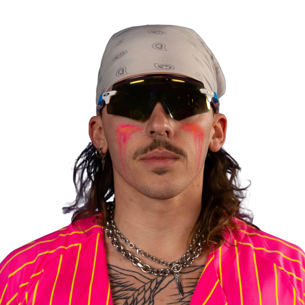 Headshot of AJ Hacker in a Chili Peppers uniform.