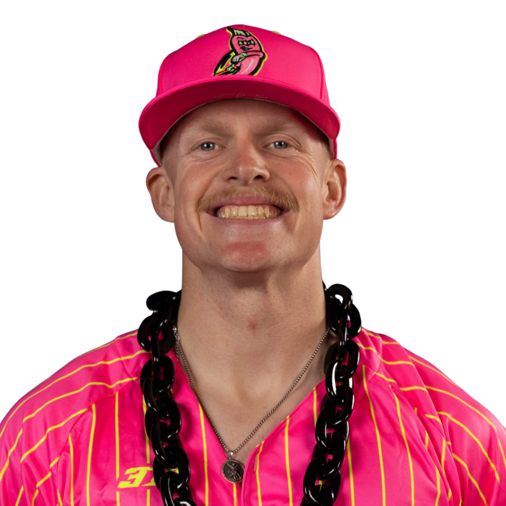 Headshot of Aydan Alger in a Chili Peppers uniform.