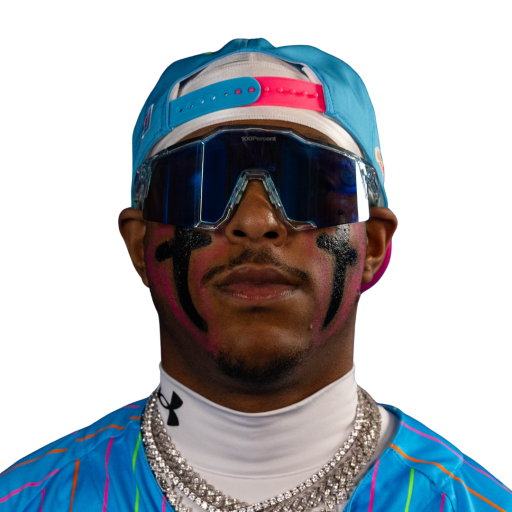 Headshot of Al Lorenzo in a Glow Mojis uniform.