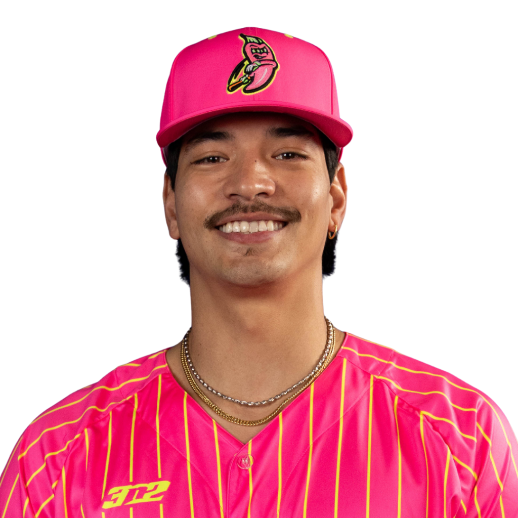 Headshot of Alex Mauricio in a Chili Peppers uniform.