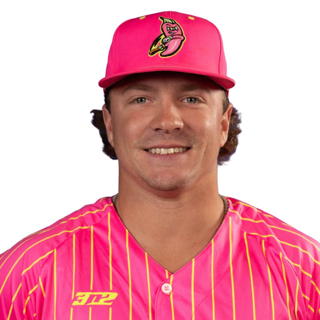 Headshot of Austin Schultz in a Chili Peppers uniform.