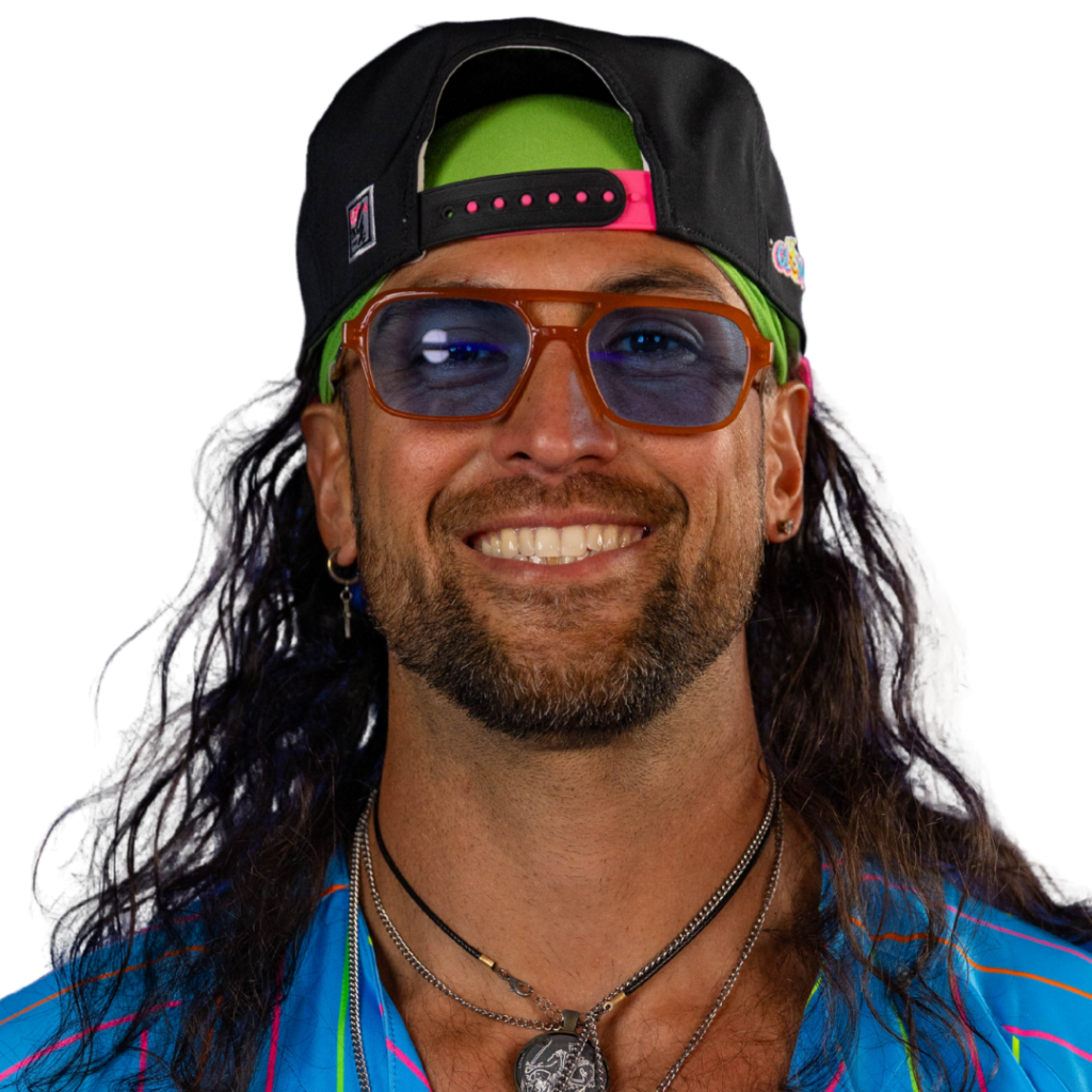 Headshot of Breland Almadova in a Glow Mojis uniform.