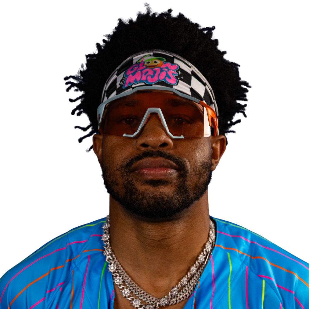 Headshot of Chazz Kirkland in a Glow Mojis uniform.
