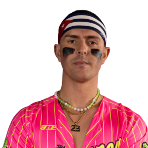Headshot of Cory Cubano in a Chili Peppers uniform.