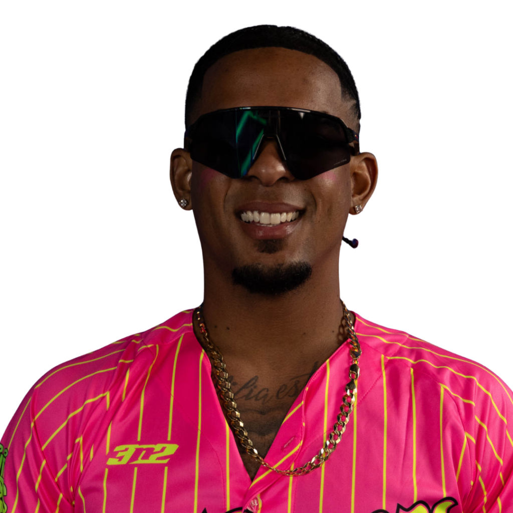 Headshot of Francis Omar Grullon Hernandez in a Chili Peppers uniform.