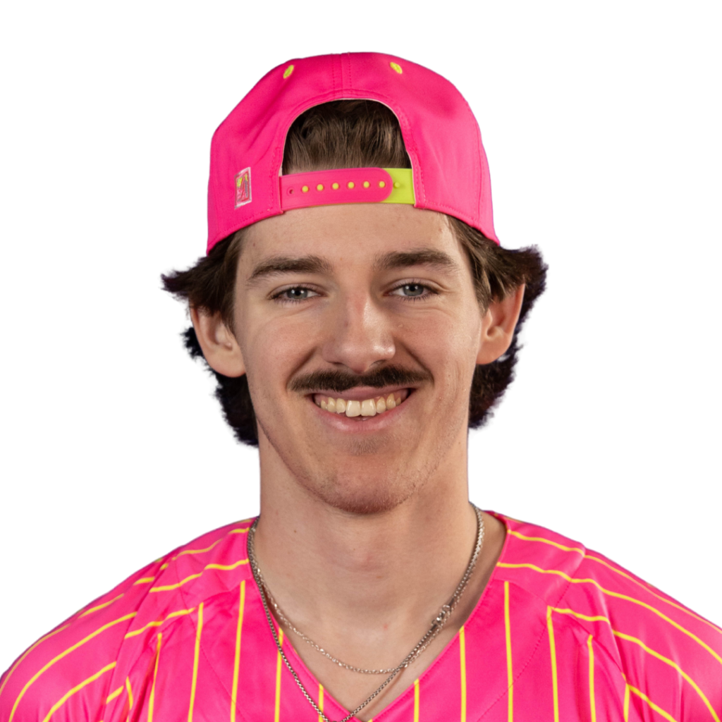 Headshot of Jackson Bonneville in a Chili Peppers uniform.