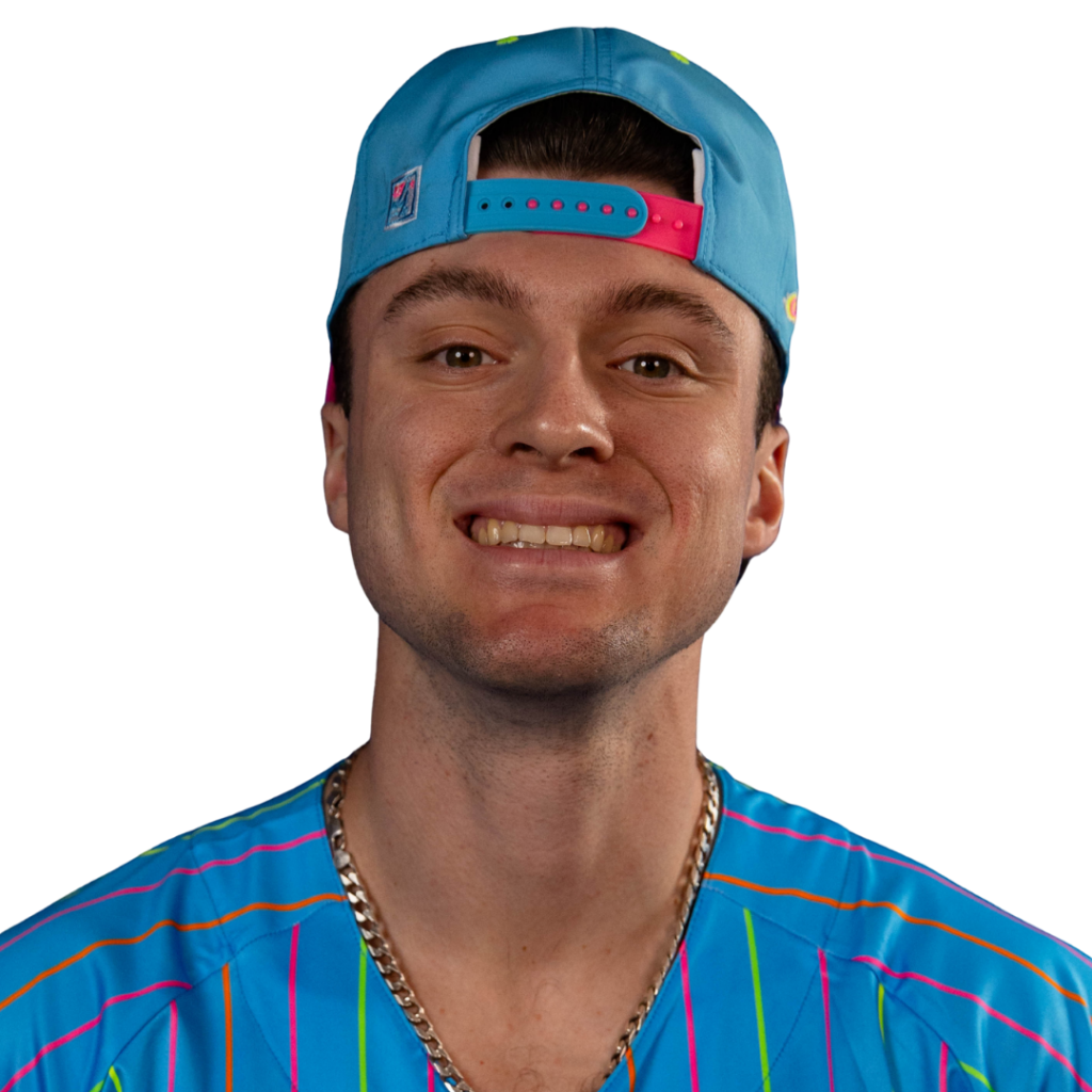 Headshot of Jason Labrador in a Glow Mojis uniform.