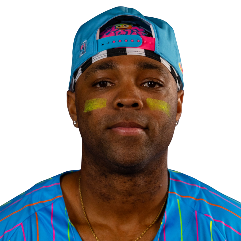 Headshot of Jaylon Lee in a Glow Mojis uniform.