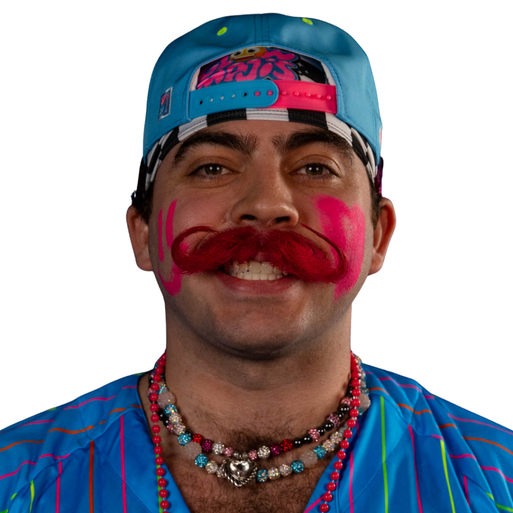 Headshot of Joe Burke in a Glow Mojis uniform.