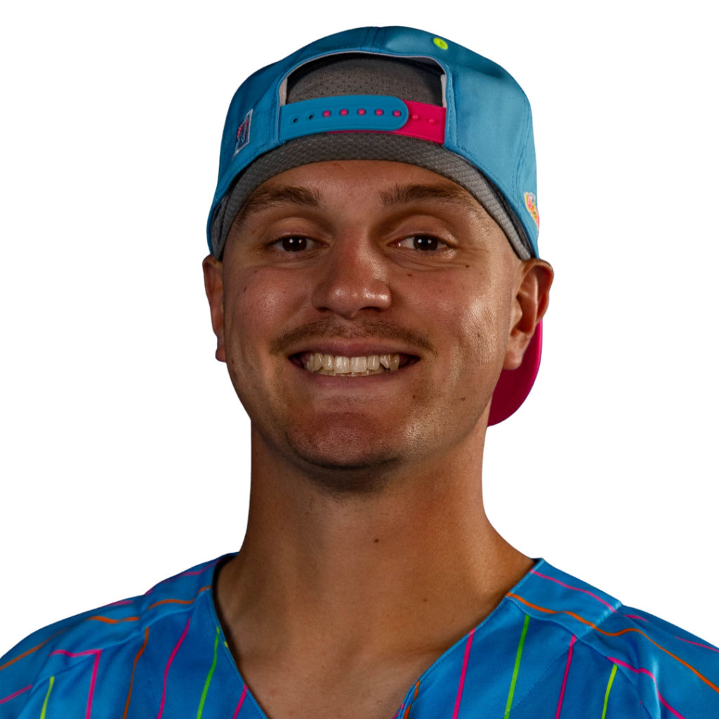 Headshot of Kohl Peterson in a Glow Mojis uniform.