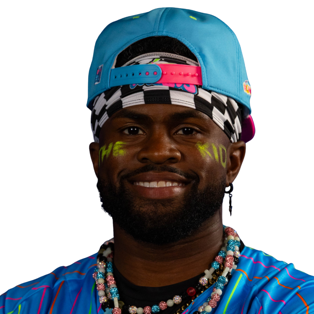 Headshot of Marcus Judd in a Glow Mojis uniform.