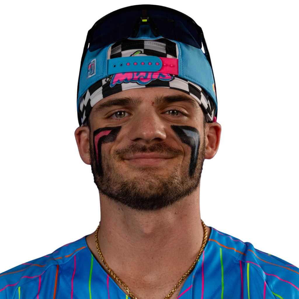 Headshot of Max Varon in a Glow Mojis uniform.