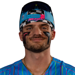 Headshot of Max Varon in a Glow Mojis uniform.
