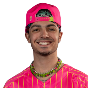 Headshot of Nolan Maccabe in a Chili Peppers uniform.