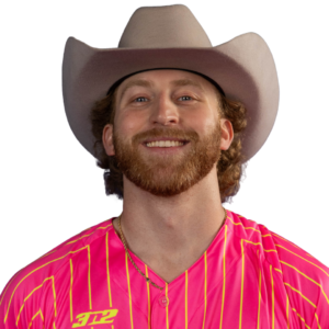 Headshot of Reed Garland in a Chili Peppers uniform.