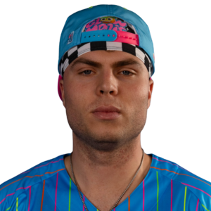 Headshot of Ryan Cormier in a Glow Mojis uniform.
