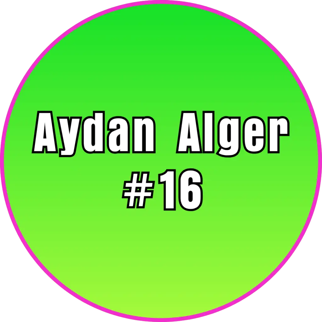 Aydan Alger, #16